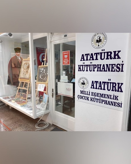 KÜTÜPHANEMİZ SOSYAL PROJELERİMİZLE HİZMETE AÇIKTIR  