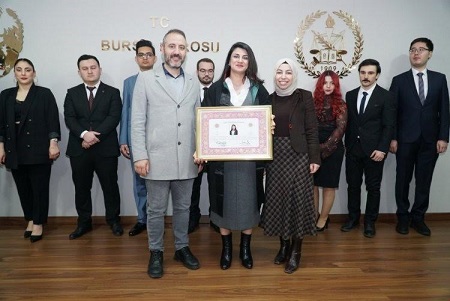 9 avukat daha Bursada ruhsat aldı