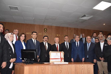 BAŞKAN TAHMAZOĞLU, MAZBATASINI ALDI