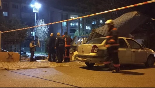 Malatya’da art arda gelen patlama sesleri korkuttu. 