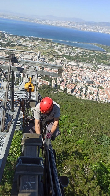 İzmirliler gönül rahatlığıyla teleferik keyfi sürecek