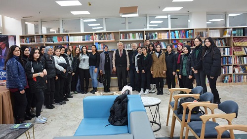 Büyükşehir’in Kütüphane Söyleşileri Yeni  Yılda da Okurlarla Buluşmayı Sürdürüyor