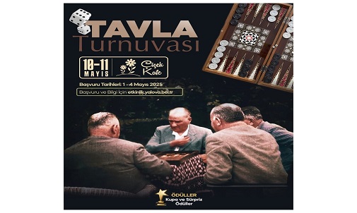 YALOVA’DA TAVLA HEYECANI BAŞLIYOR