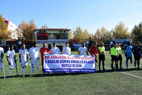 ŞAHİNBEY AMPUTE’DEN ANLAMLI GALİBİYET 5-0