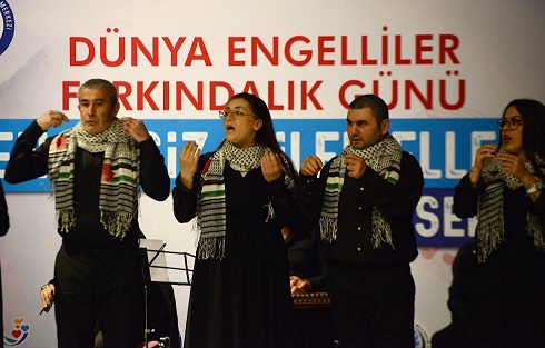 YILDIRIMDA FİLİSTİN İÇİN SESSİZLİĞİN SESİ OLDULAR  -YILDIRIM’DA ‘ÖZEL’ FARKINDALIK KONSERİ