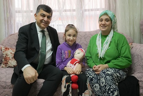 BAŞKAN FADILOĞLU’NDAN, ENGELLİ VATANDAŞLARA SÜRPRİZ ZİYARET