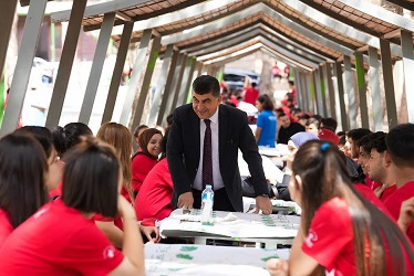 FADILOĞLU VE BOZGEYİK, GENÇLERLE BULUŞTU   