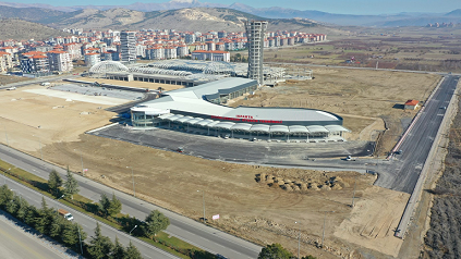 Yeni otogar alanının çevre düzenlemesi yapılıyor