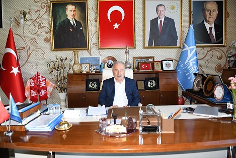 ŞAHİN, “2024; HUZUR, MUTLULUK, BARIŞ GETİRSİN”