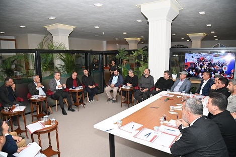 KUMLUCA EXPO SAĞLIKLI GIDANIN BAŞKENTİ KUMLUCA DOMATES İHTİSAS  FUARININ İKİNCİ TOPLANTISI GERÇEKLEŞTİ