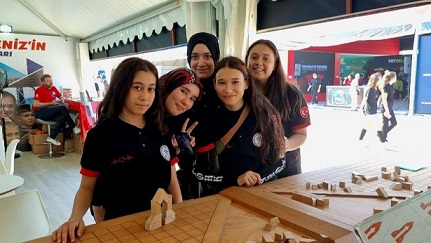 Samsun standına büyük ilgi