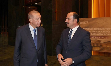 BAŞKAN ALTAY, CUMHURBAŞKANI ERDOĞAN’I KONYA’DA DÜZENLENECEK UCLG DÜNYA KONGRESİ’NE DAVET ETTİ
