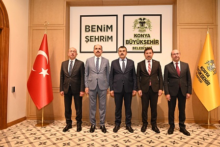 MİLLİ EĞİTİM BAKANI TEKİN BAŞKAN ALTAY’I ZİYARET ETTİ