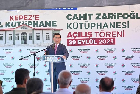 Kepez’in 18’nci kütüphanesi kapılarını açtı