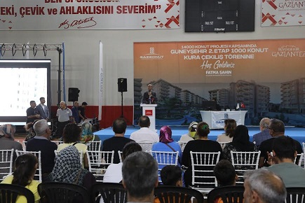 GÜNEYŞEHİR 2. ETAP’TAKİ 1000 KONUTUN KURALARI ÇEKİLDİ