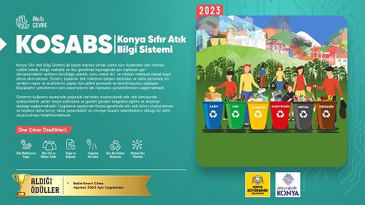 KONYA BÜYÜKŞEHİR’İN HİZMETE SUNDUĞU ÇEVRECİ UYGULAMA 