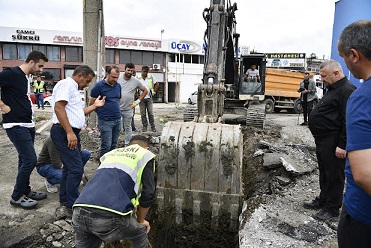 Taşkınları önleyecek proje hızla ilerliyor