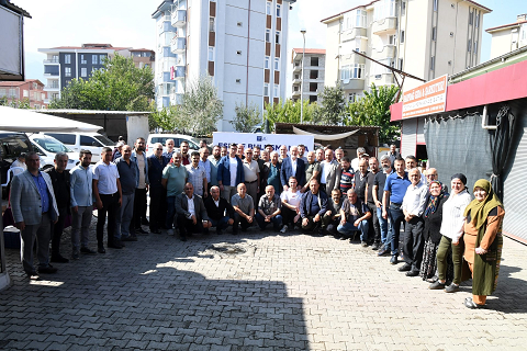 Başkan Başdeğirmen, esnafın doğalgaz talebini yerine getiriyor