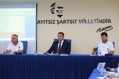 Kaş Belediyesi ekim ayı meclis toplantısı yapıldı