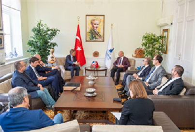 Hollanda Büyükelçisi Wijnands Soyer’i ziyaret etti