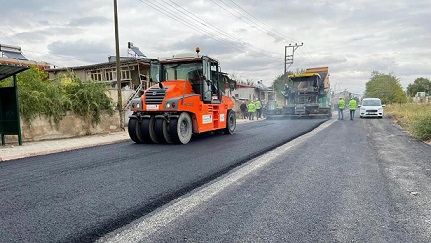 Büyükşehir, Elbistan’da Darende  Caddesi’ni Yeniliyor