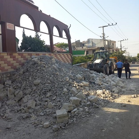 Büyükşehir, Mahalleleri İnşaat  Atıklarından Temizliyor