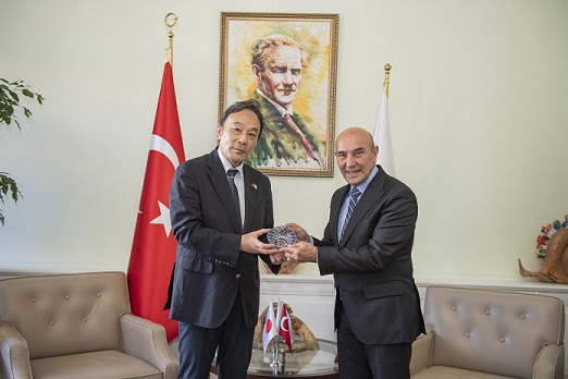Başkan Soyer ve Büyükelçi Katsumata’dan güç birliği mesajı   
