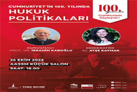 Cumhuriyet söyleşilerinin ilk konuğu Prof. Kaboğlu