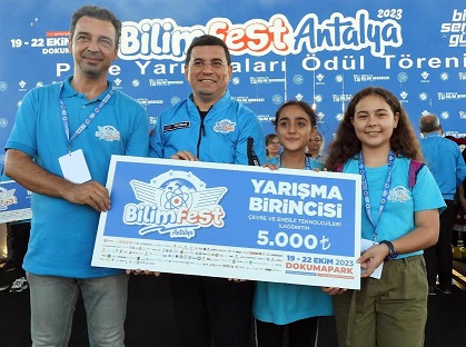 Antalya’da BİLİMFEST rüzgarı esti   