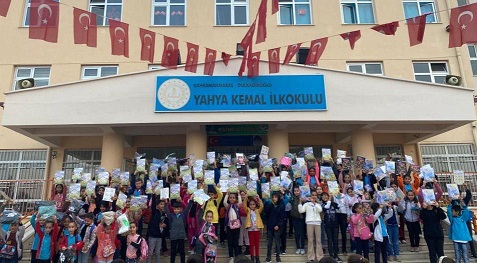 Yahya Kemal İlkokulundan Filistin Farkındalık Etkinliği  AH! KUDÜS, FİLİSTİN” ödüllü slogan, resim ve şiir yarışması