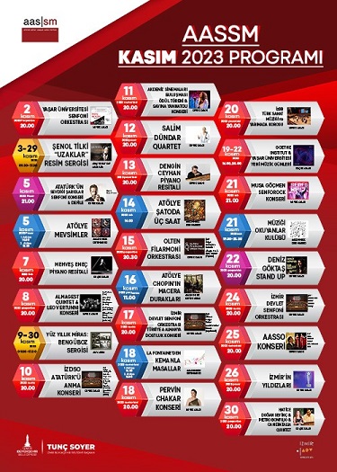 Sonbahar uğurlaması Kasım’da AASSM’de