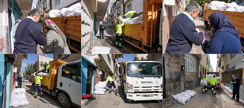 ŞEHİTKAMİL’DEN DAR GELİRLİ AİLELERE YAKACAK YARDIMI -BİN 150 AİLEYE, 500 KİLO ODUN YARDIMI YAPILDI   