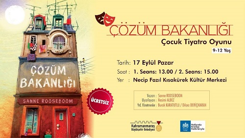 ‘Çözüm Bakanlığı’ Tiyatrosu Çocuklar İçin  Perdelerini Açacak
