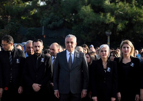 Konyaaltı’nda Ataya saygı töreni