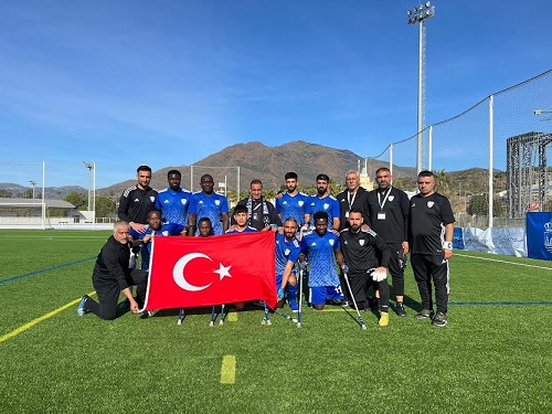 ŞAHİNBEY AMPUTE FUTBOL TAKIMI ŞAMPİYONLAR LİGİ’NDE FİNALDE