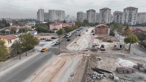 BAŞKAN ALTAY: “NECMETTİN ERBAKAN CADDESİ ÇOK ÖNEMLİ BİR BAĞLANTI YOLU OLACAK”