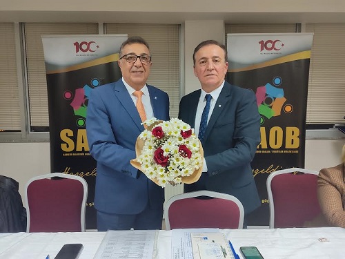 SAOB’DA GÖREV DEĞİŞİKLİĞİ:  CEVAT ÖNCÜ BAYRAĞI DİLAVER ÖĞÜTÇÜYE DEVRETTİ