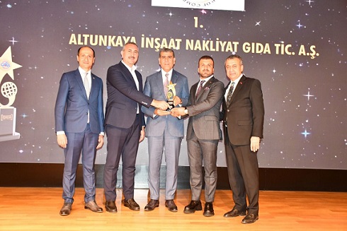 Altunkaya’ya  şampiyonluk ödülü