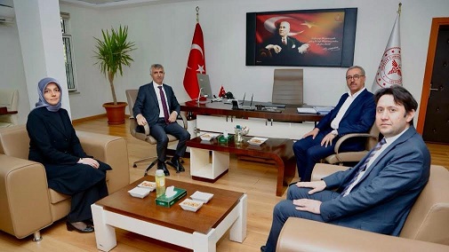 Güngör ve Ünlüer’den İl Sağlık Müdürü  Şirikçi’ye Hayırlı Olsun Ziyareti