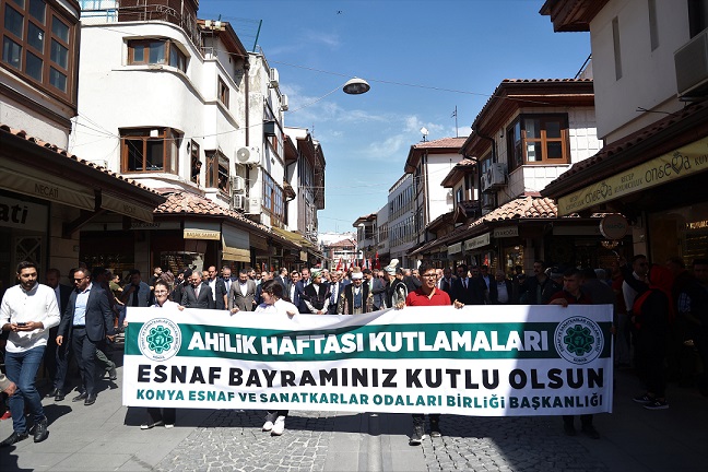 KONYA’DA AHİLİK HAFTASI ETKİNLİKLERİ COŞKUYLA BAŞLADI