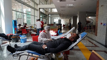 Büyükşehir’den Kızılay’a kan desteği