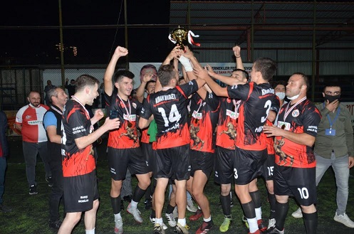 1.HALI SAHA TURNUVASINDA ŞAMPİYON ALAGÖMLEKSPOR OLDU