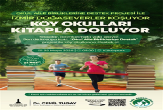 Doğaseverler koşacak, köy okulları kitapla dolacak   