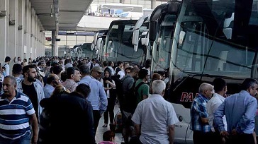BAYRAM İÇİN OTOBÜS BİLETLERİNİN YÜZDE 80'İ TÜKENDİ!
