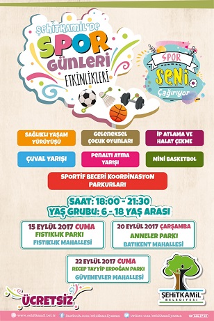OKULLAR AÇILIYOR SPOR GÜNLERİ BAŞLIYOR  