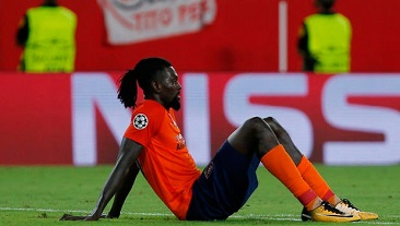 ADEBAYOR,BRAGA MAÇINDA SAHADA OLMAYACAK