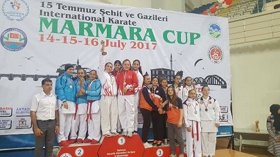 POLAT, KARATEDE GURURUMUZ OLDU