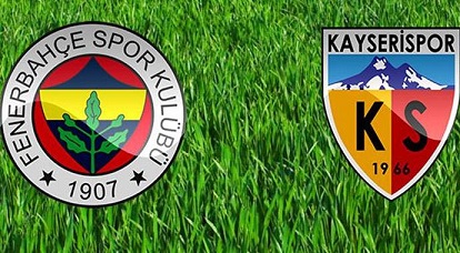 FENERBAHÇE KAYSERİSPOR İLE 3-3 BERABERE KALDI