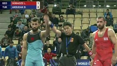 Dünya Güreş Şampiyonası'nda Burhan Akbudak,Dünya Şampiyonu Oldu!