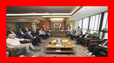Nuh Çimento A.Ş. Yönetim Kurulu Üyeleri odamıza ziyaret gerçekleştirdi.